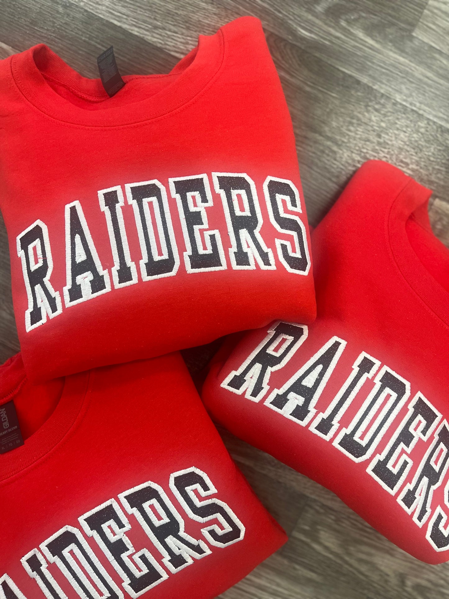 Glitter Varsity Team Crewneck
