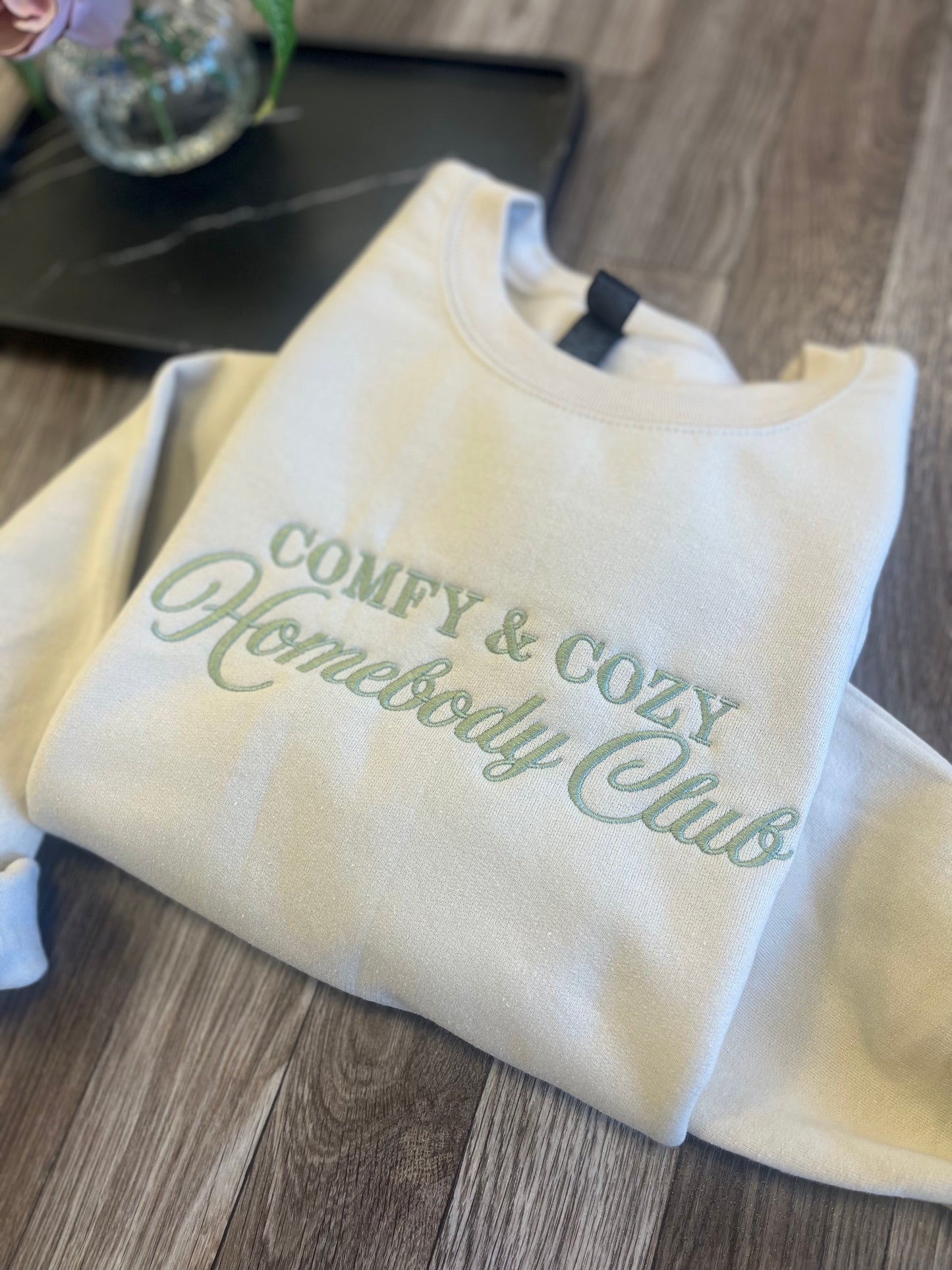 Comfy Cozy Homebody Club Crewneck