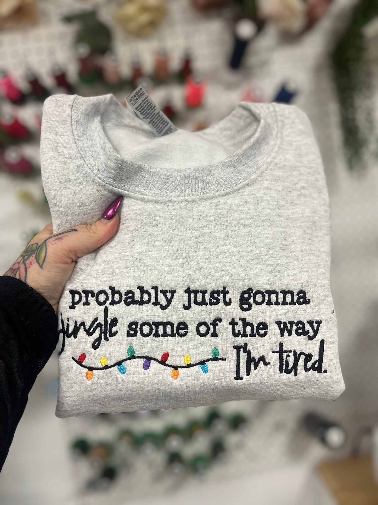 Jingle Some of the Way Crewneck