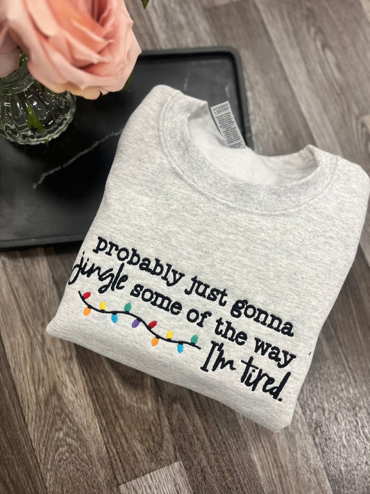 Jingle Some of the Way Crewneck (Gildan)