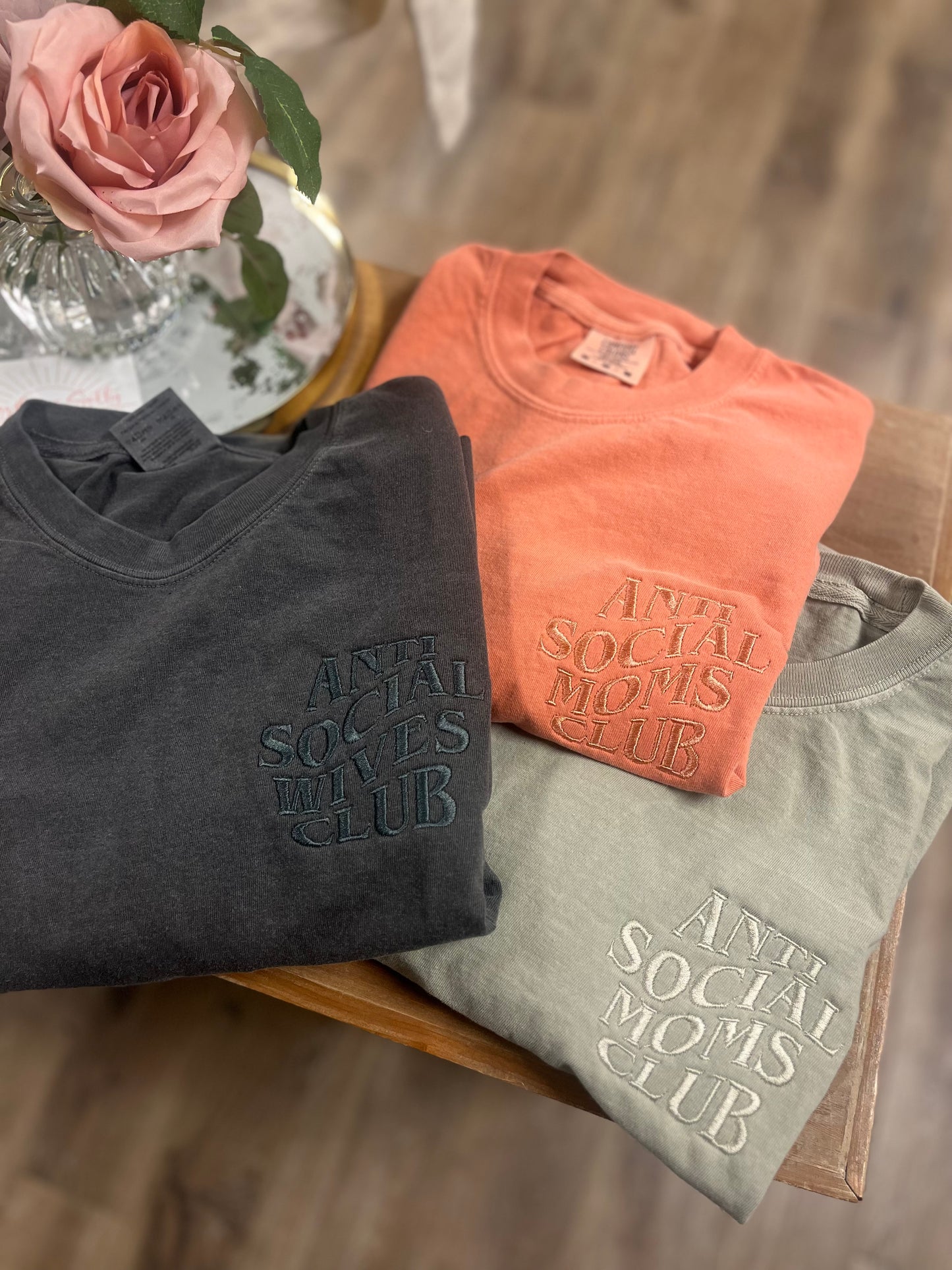 Antisocial Wives Club Tshirt