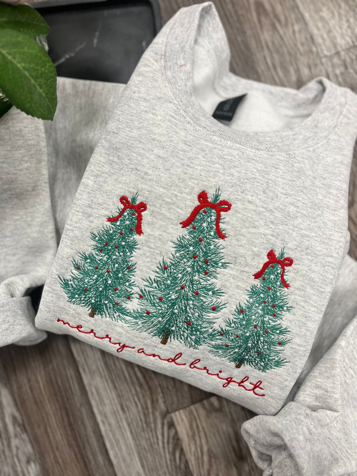 Merry & Bright Crewneck (Gildan)