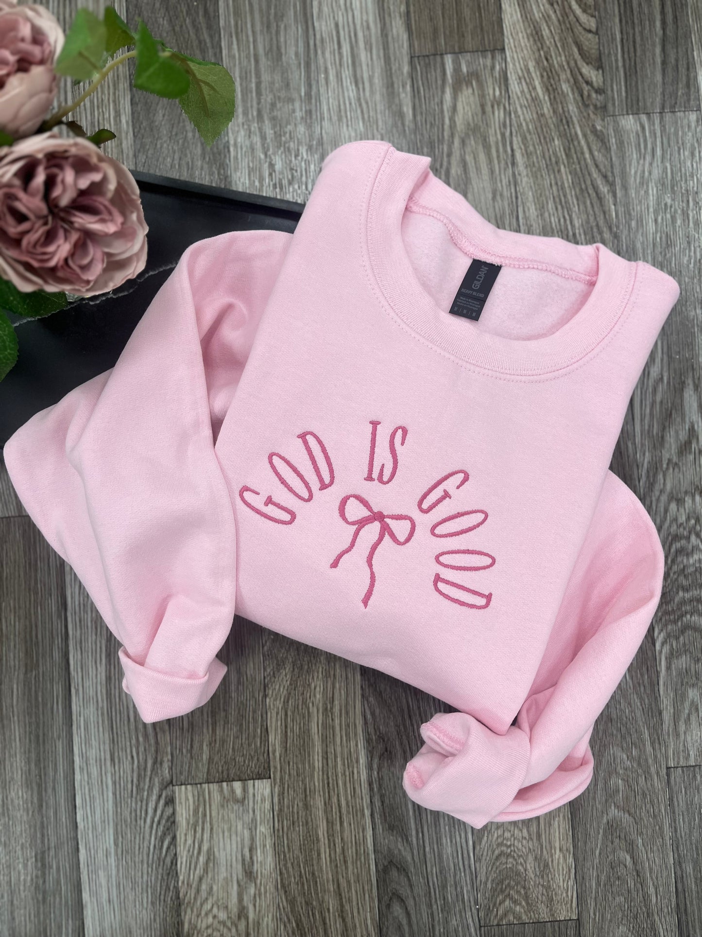 God is Good Gildan Crewneck