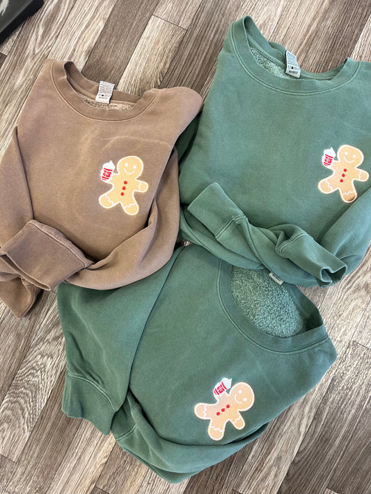 Gingerbread Latte Pigment Dye Crewneck