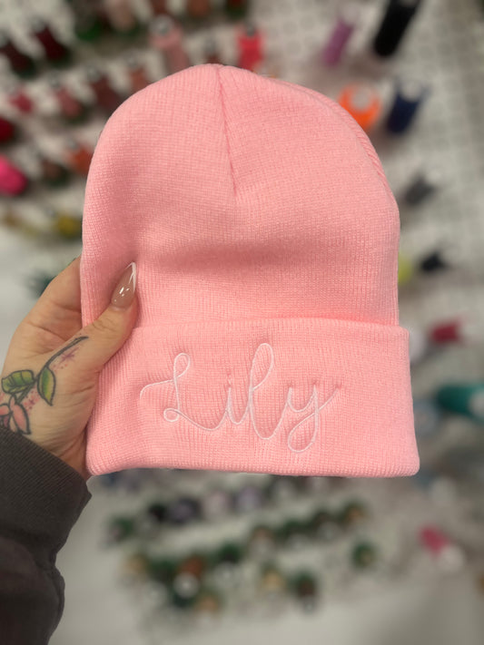 Personalized Embroidered Beanie