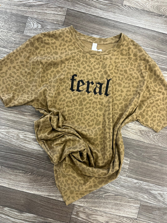 Feral Leopard Tshirt