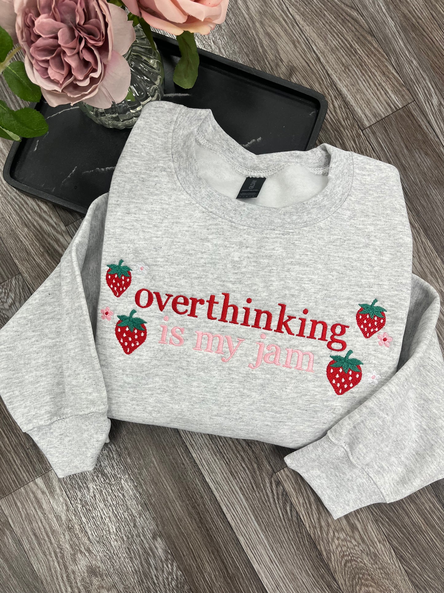 Overthinking is my Jam Crewneck