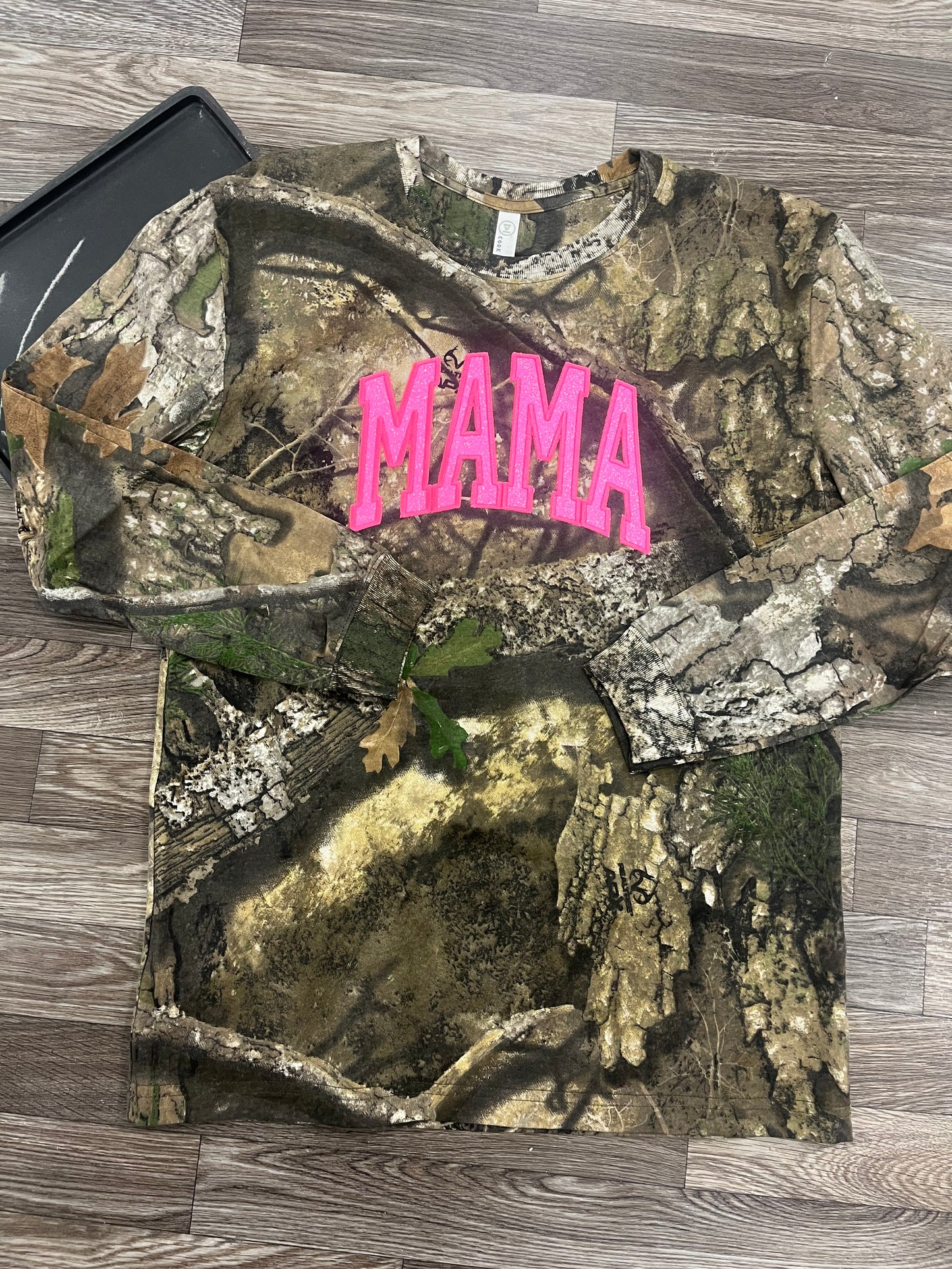 Glitter Mama Camo Tshirt