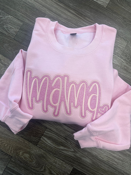 Glitter Mama Crewneck