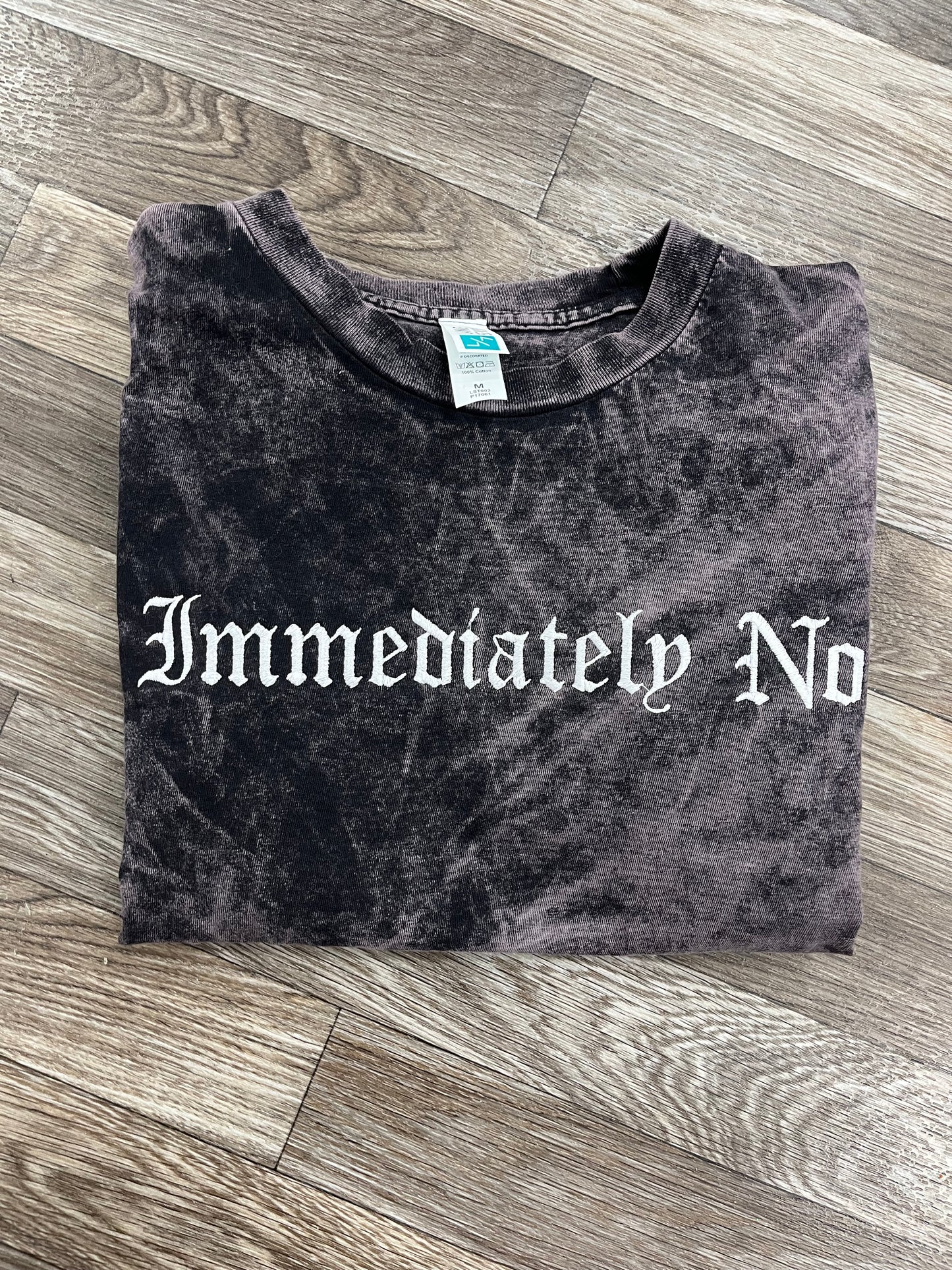 Immediately No Tshirt