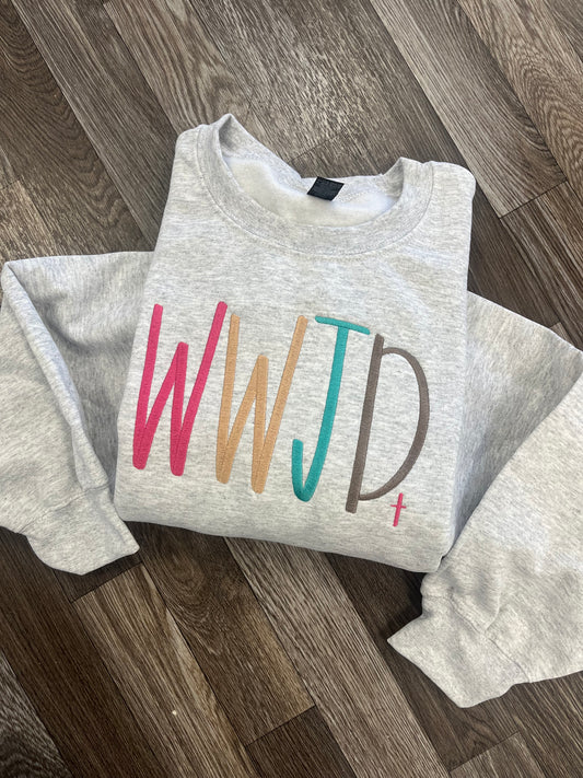 WWJD Gildan Crewneck