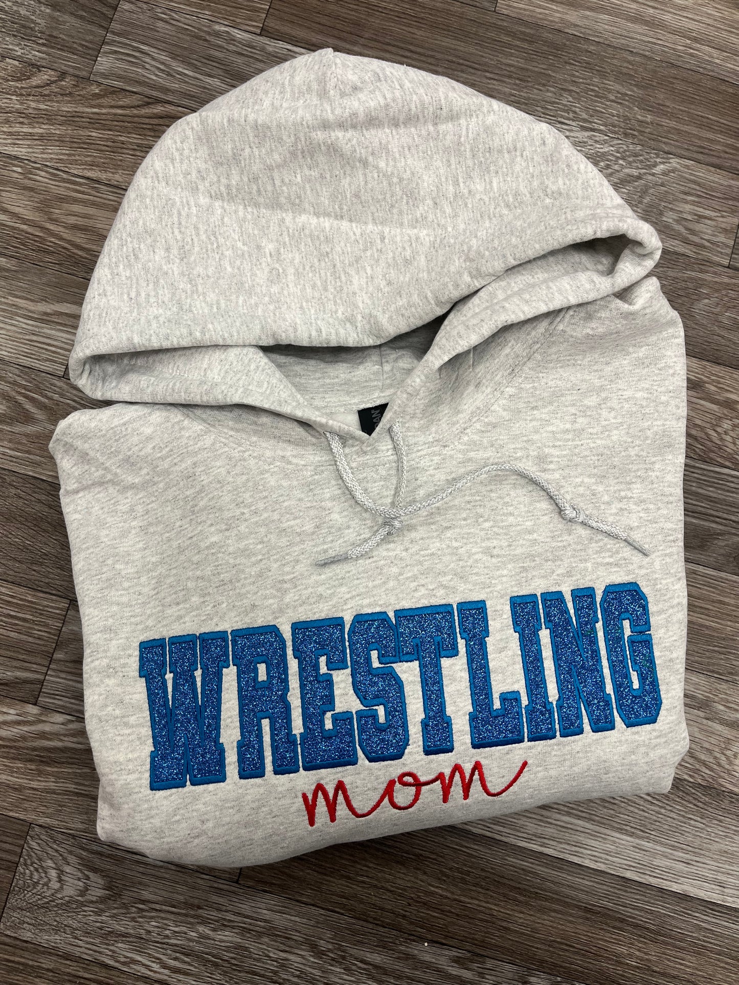 Glitter Custom Sport Mom Gildan Hoodie
