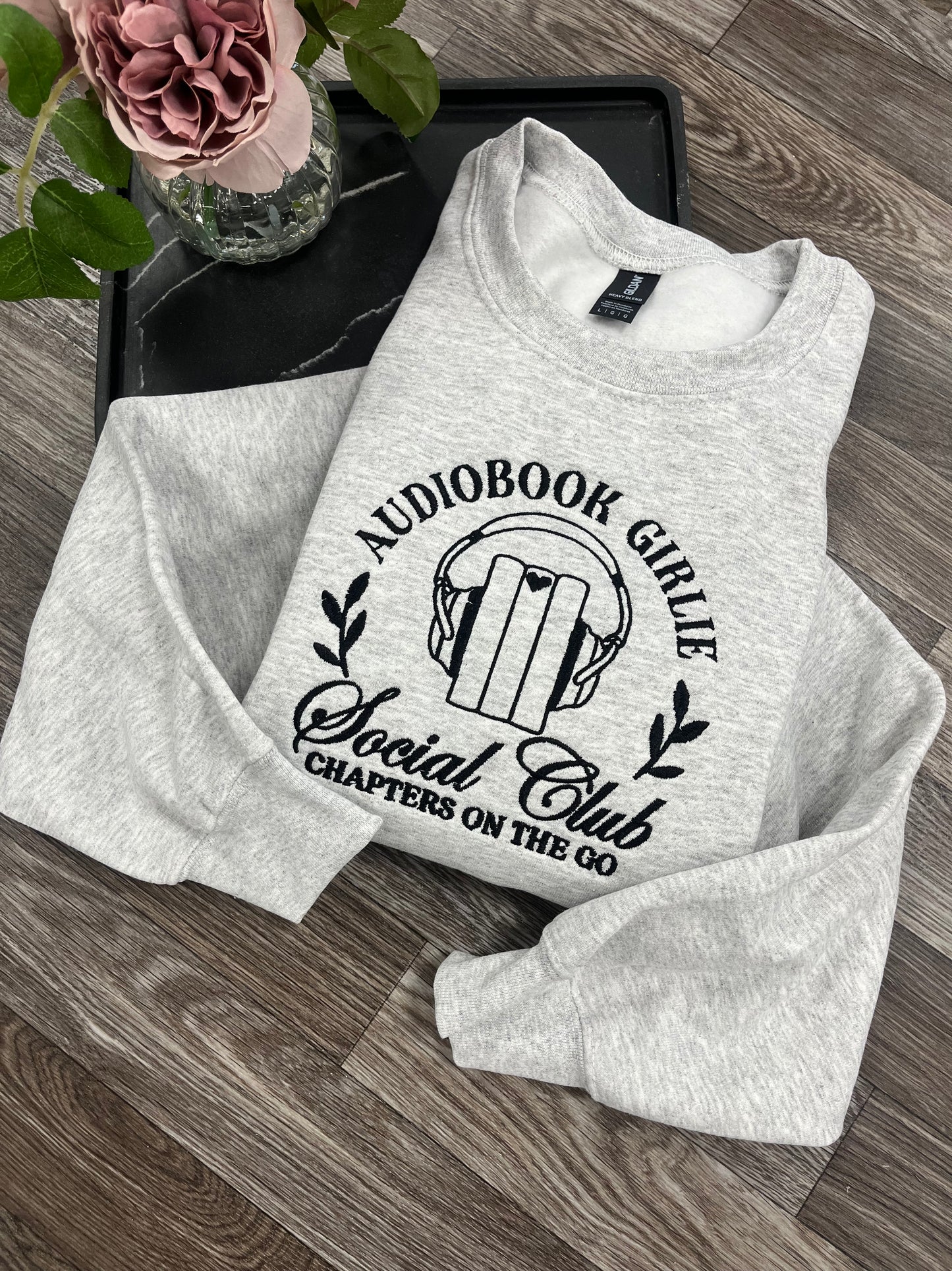 Audiobook Girlie Crewneck