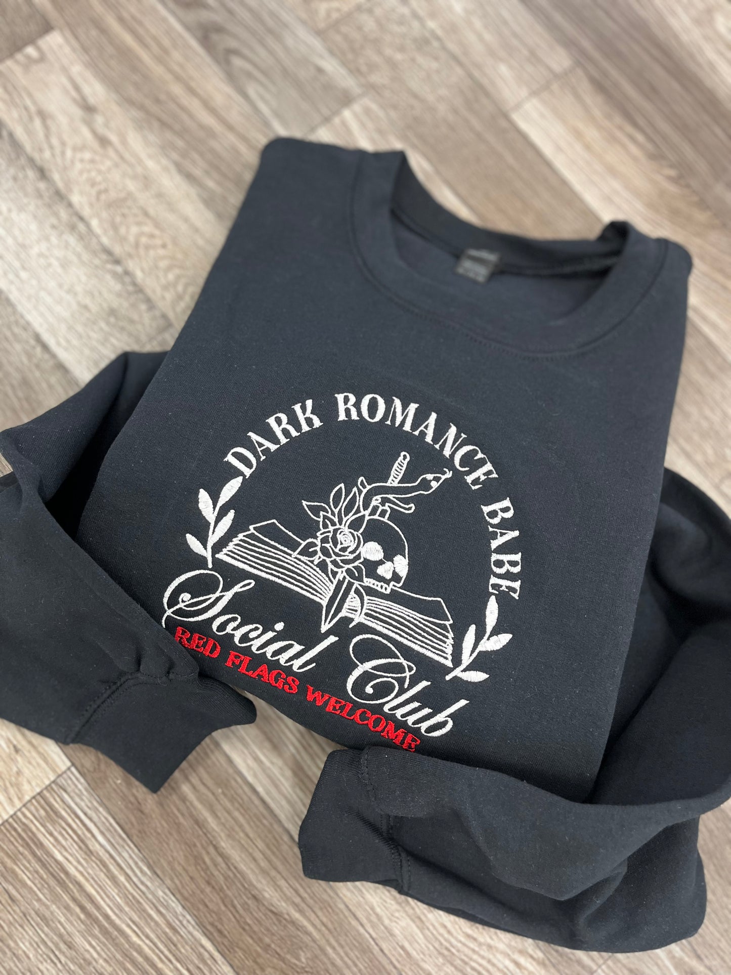 Dark Romance Babe Crewneck