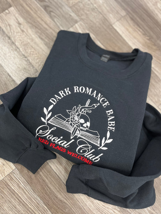 Dark Romance Babe Crewneck