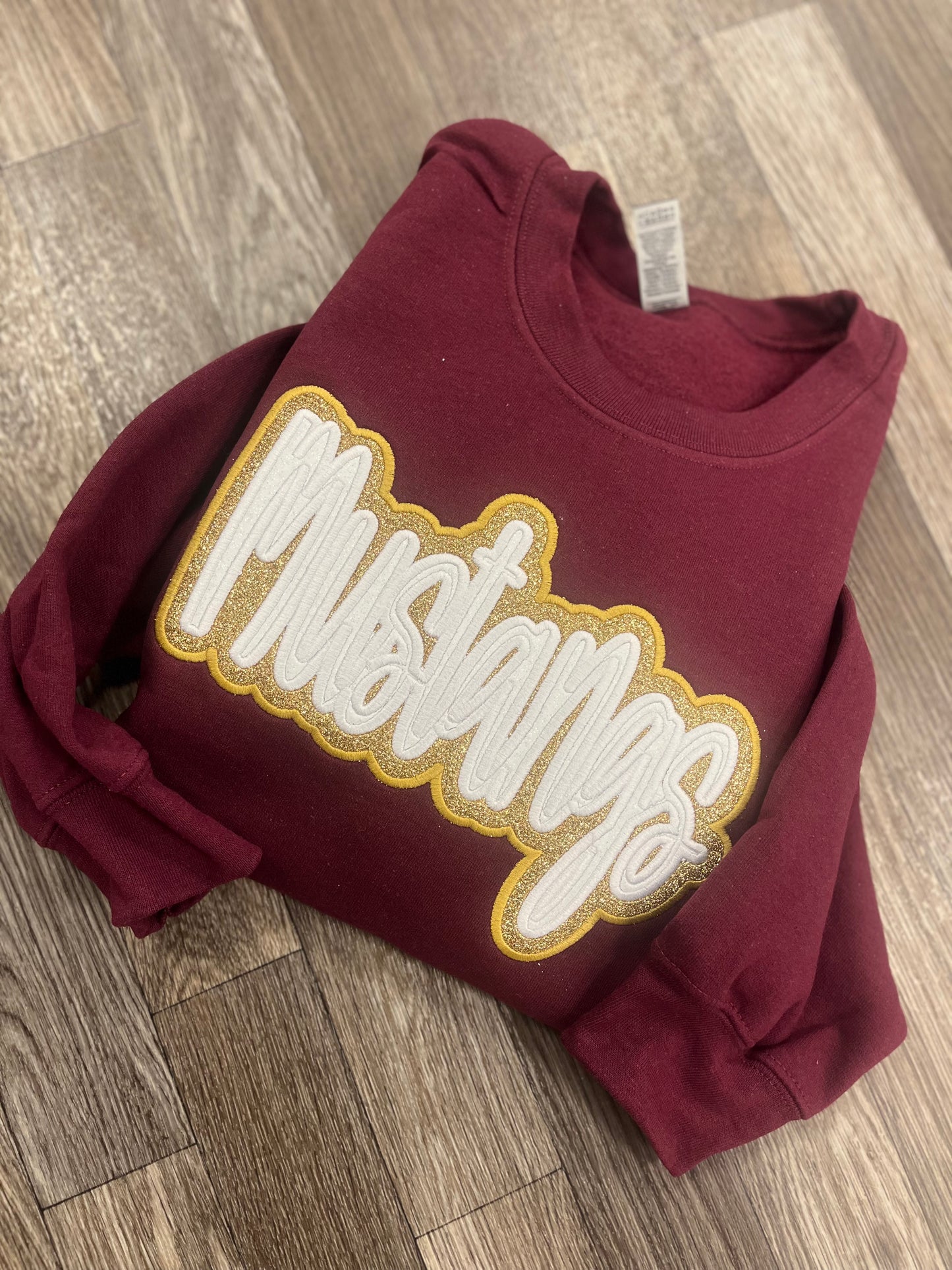 Double Glitter Team Gildan Crewneck