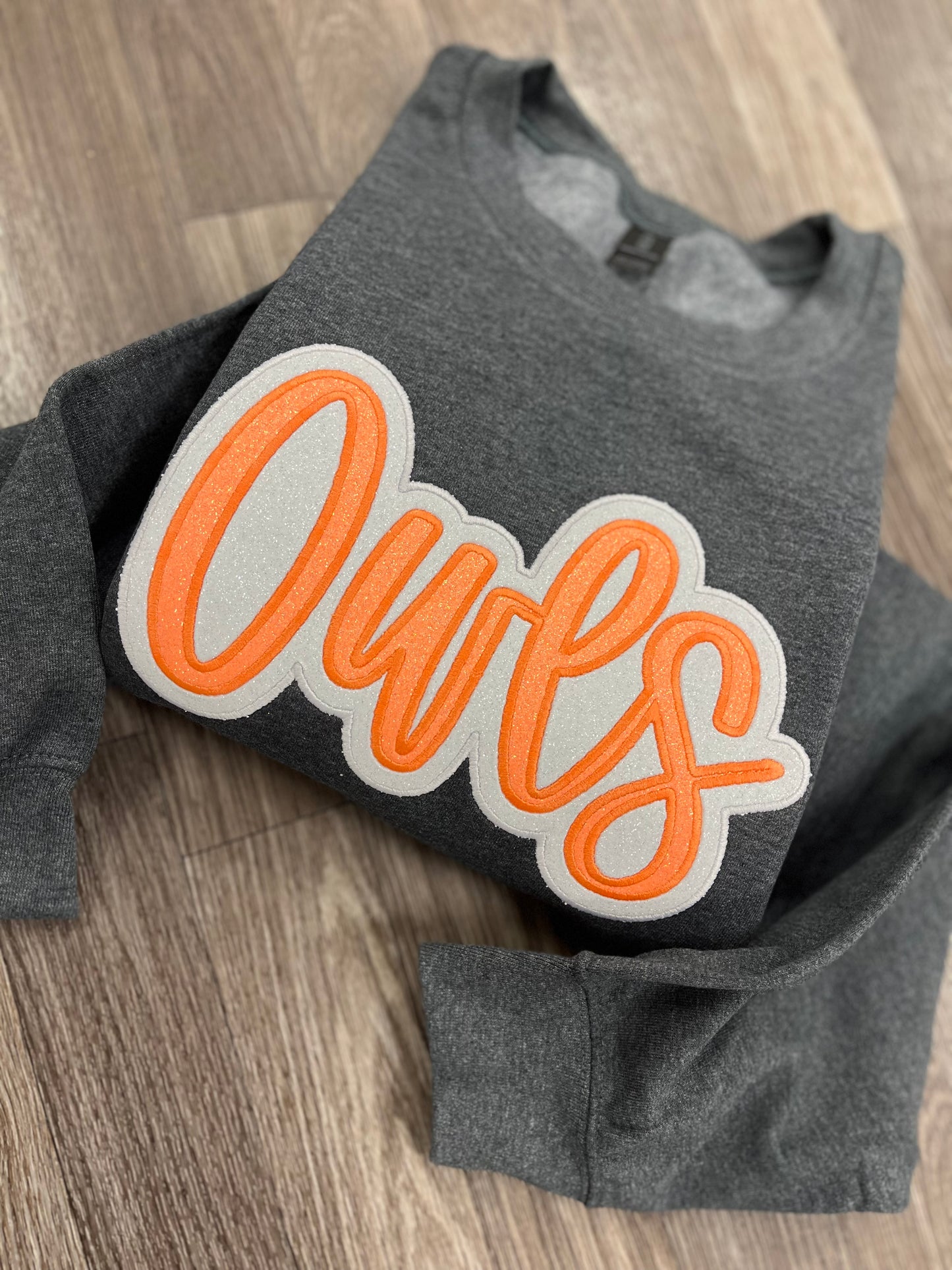 Double Glitter Team Gildan Crewneck