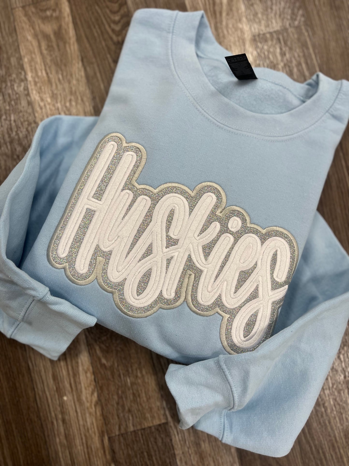 Double Glitter Team Gildan Crewneck