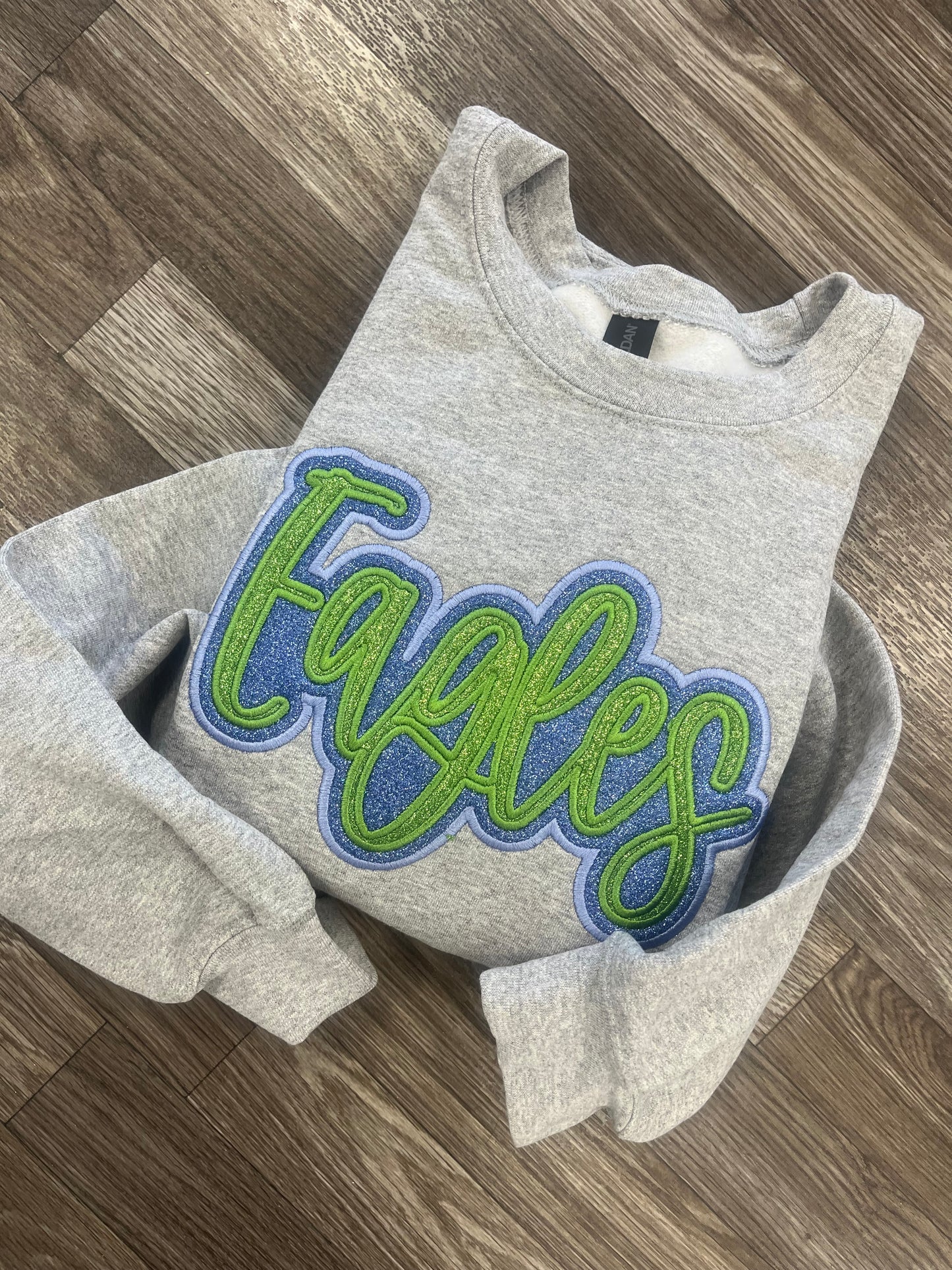 Double Glitter Team Gildan Crewneck