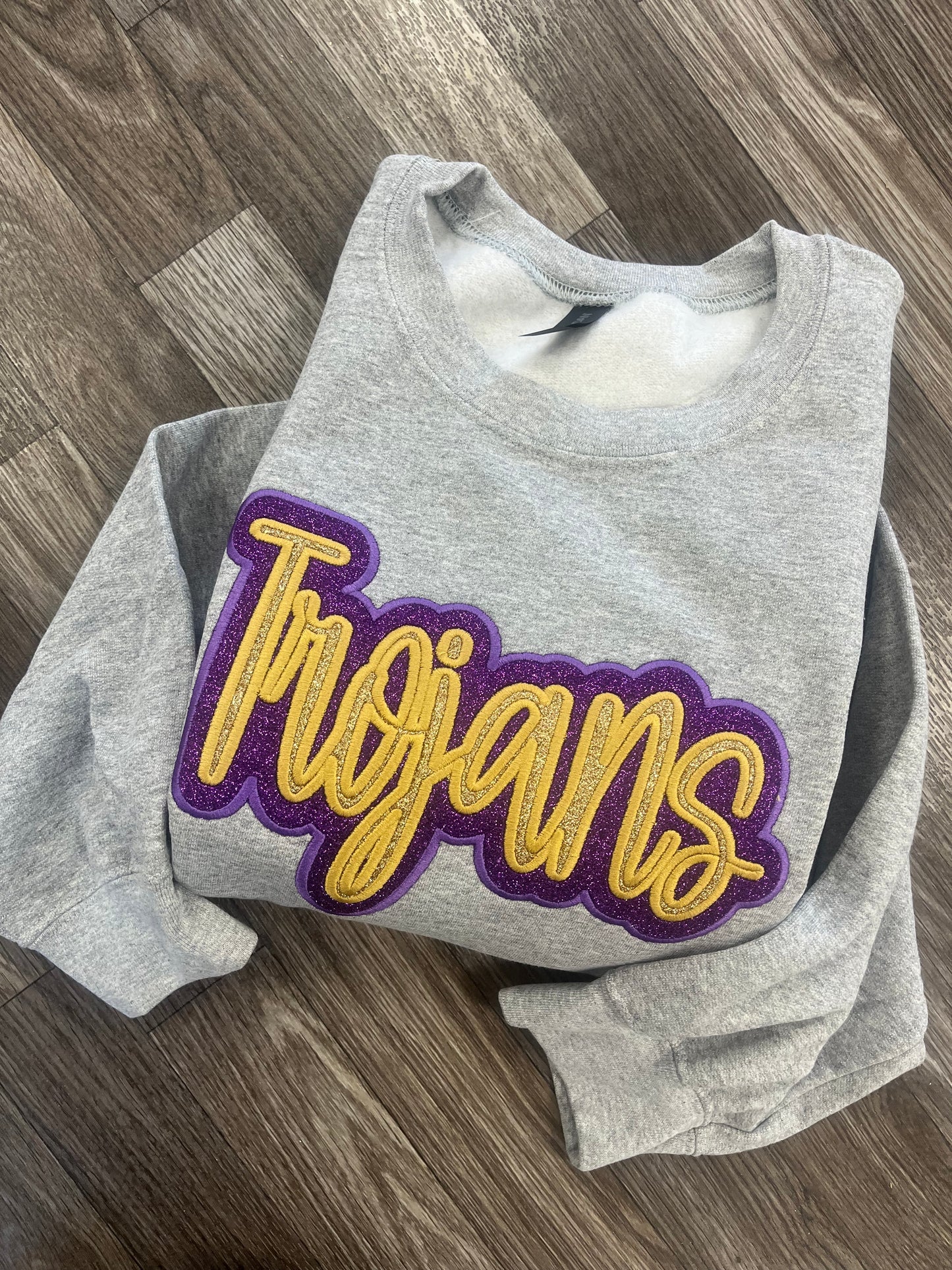 Double Glitter Team Gildan Crewneck