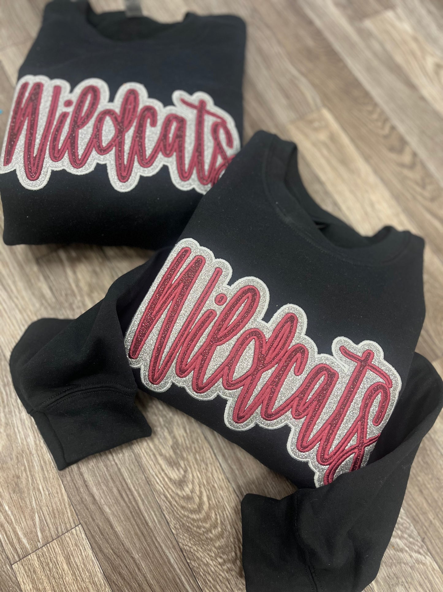 Double Glitter Team Gildan Crewneck