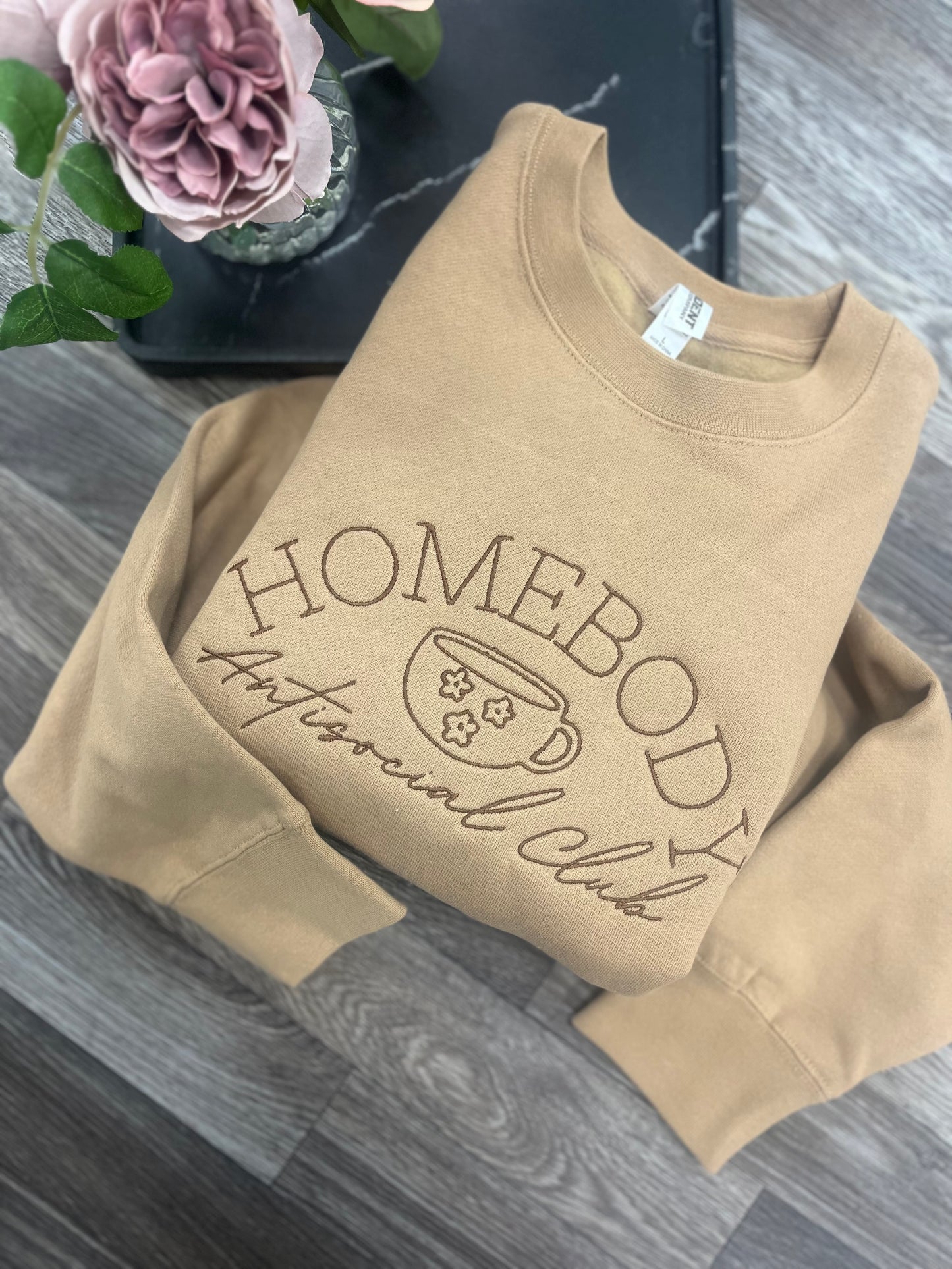 Antisocial Homebody Club Crewneck