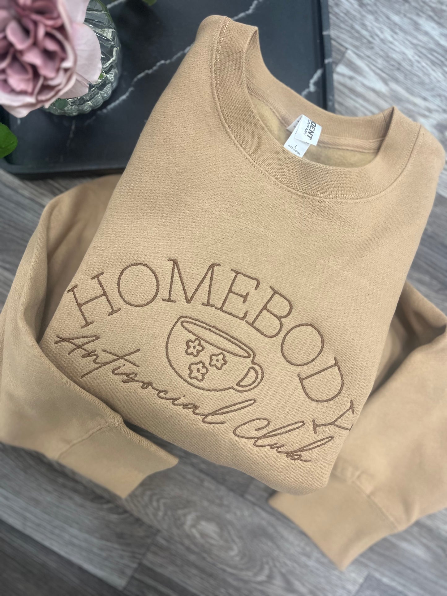 Antisocial Homebody Club Crewneck