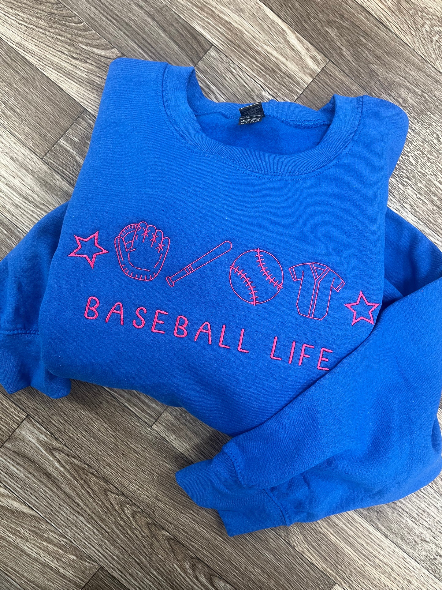 Baseball Life Gildan Crewneck