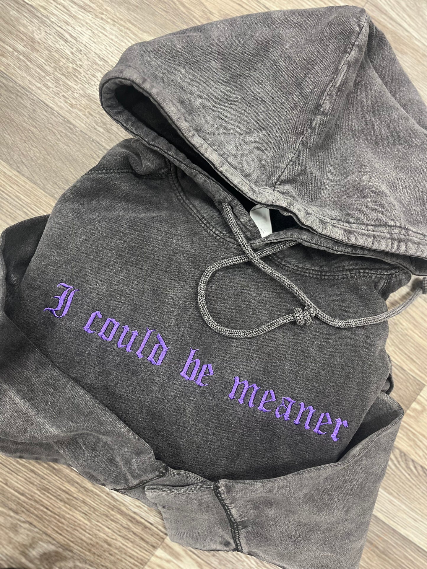 I Could Be Meaner Hoodie