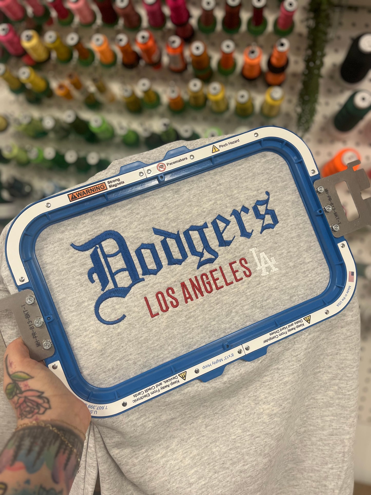 Custom Vintage Collegiate Crewneck