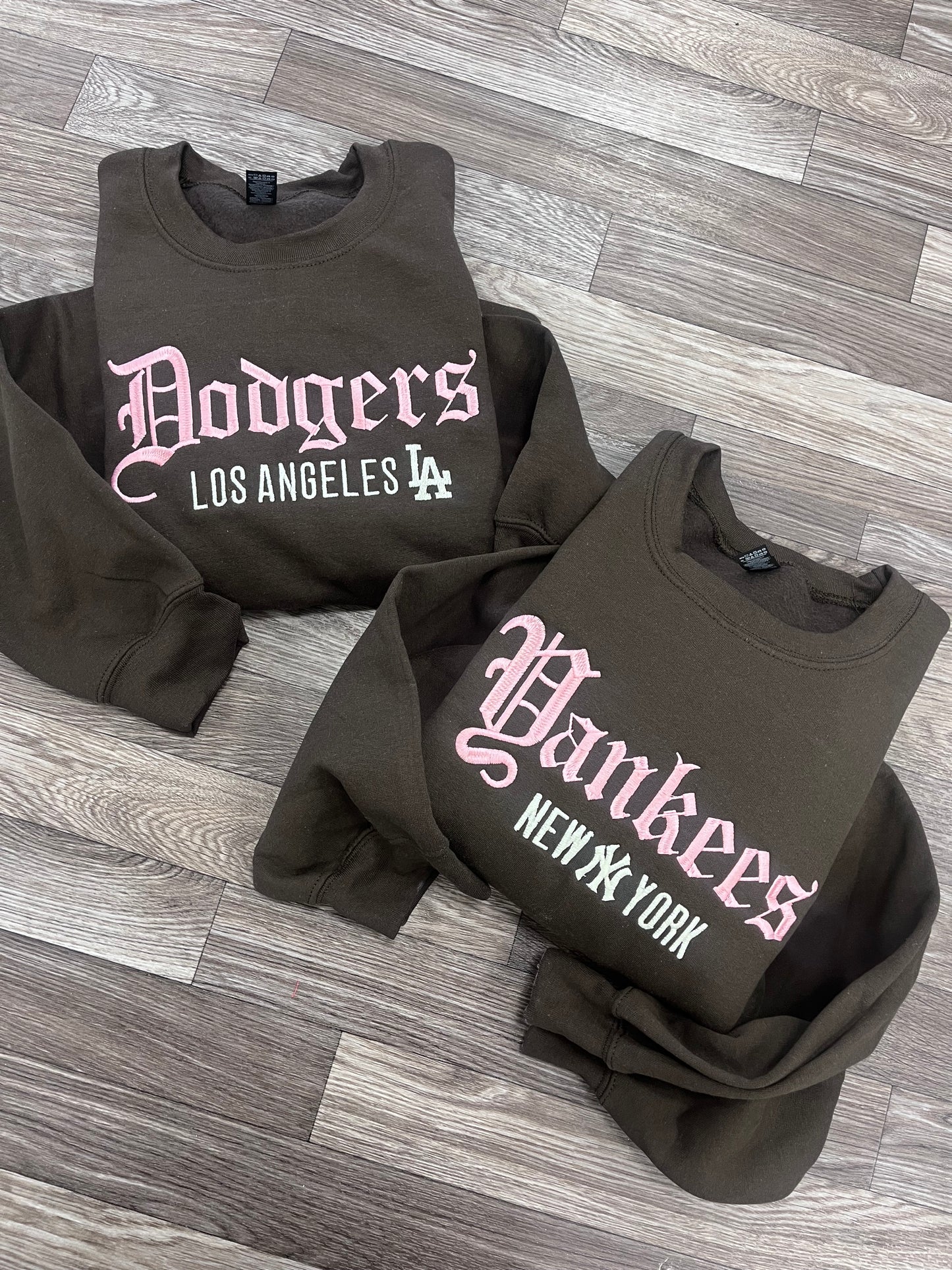 Custom Vintage Collegiate Crewneck