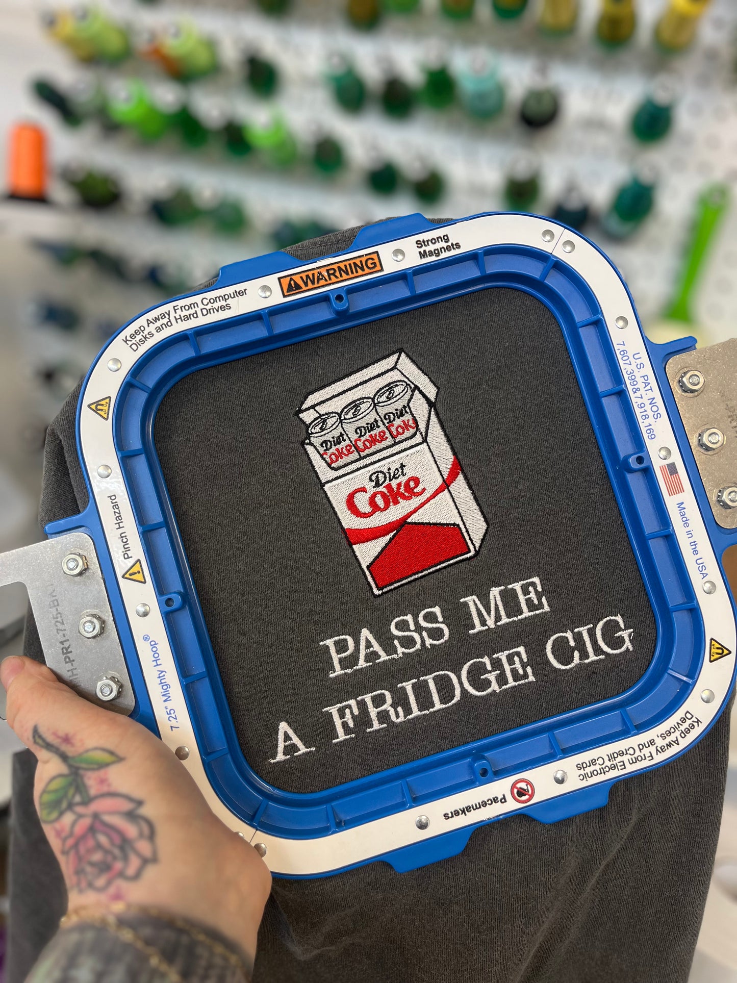 Fridge Cig Tshirt (Diet Coke)