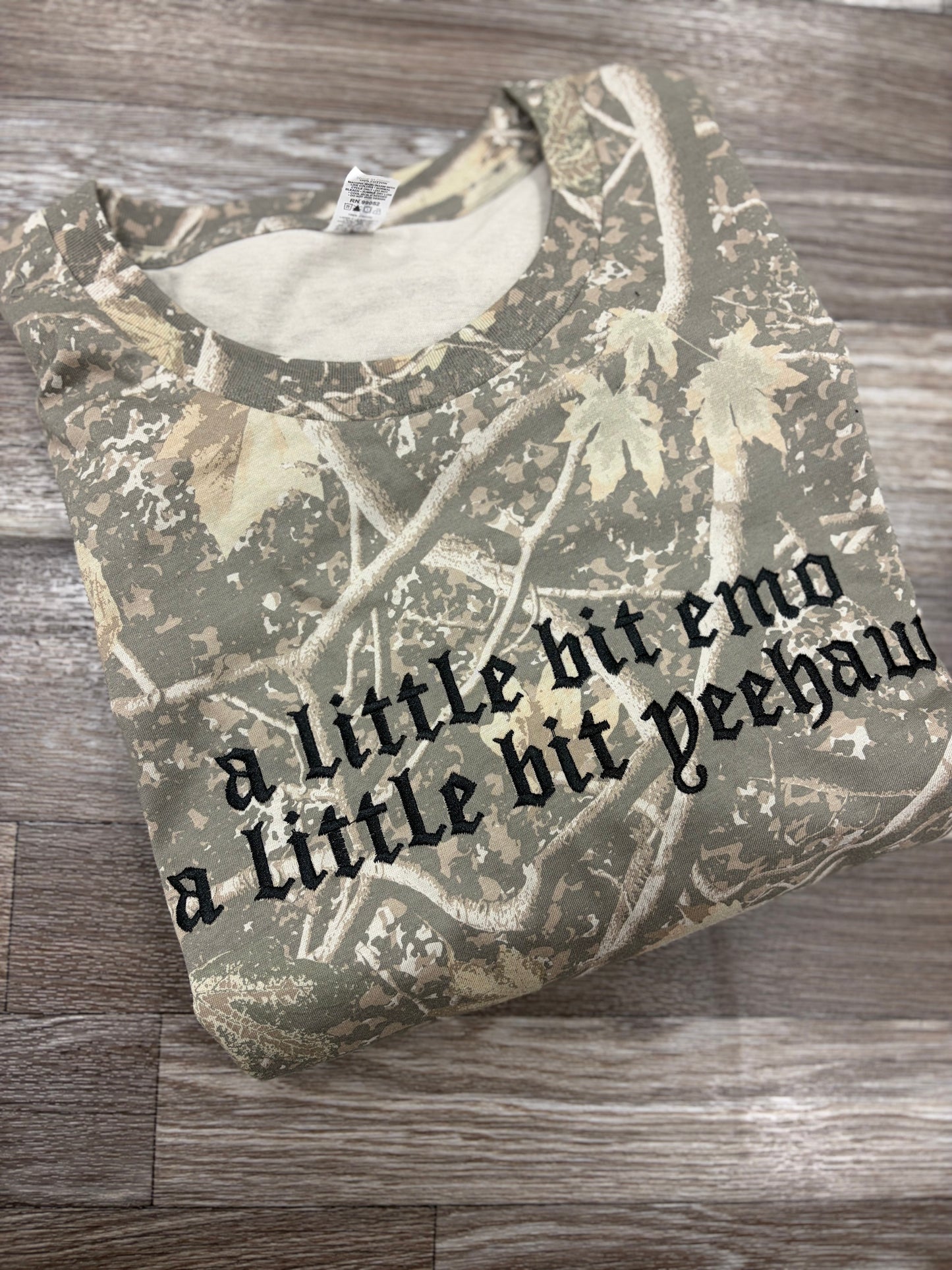 A Little Bit Emo A Little Bit Yeehaw Tshirt