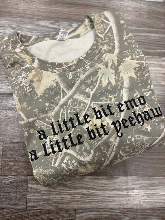 A Little Bit Emo A Little Bit Yeehaw Tshirt