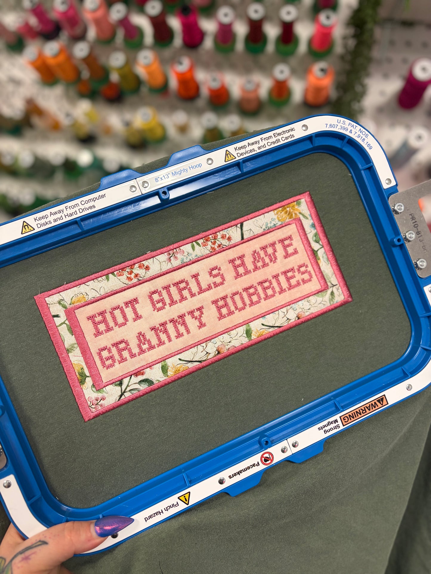 Hot Girls Have Granny Hobbies Tshirt