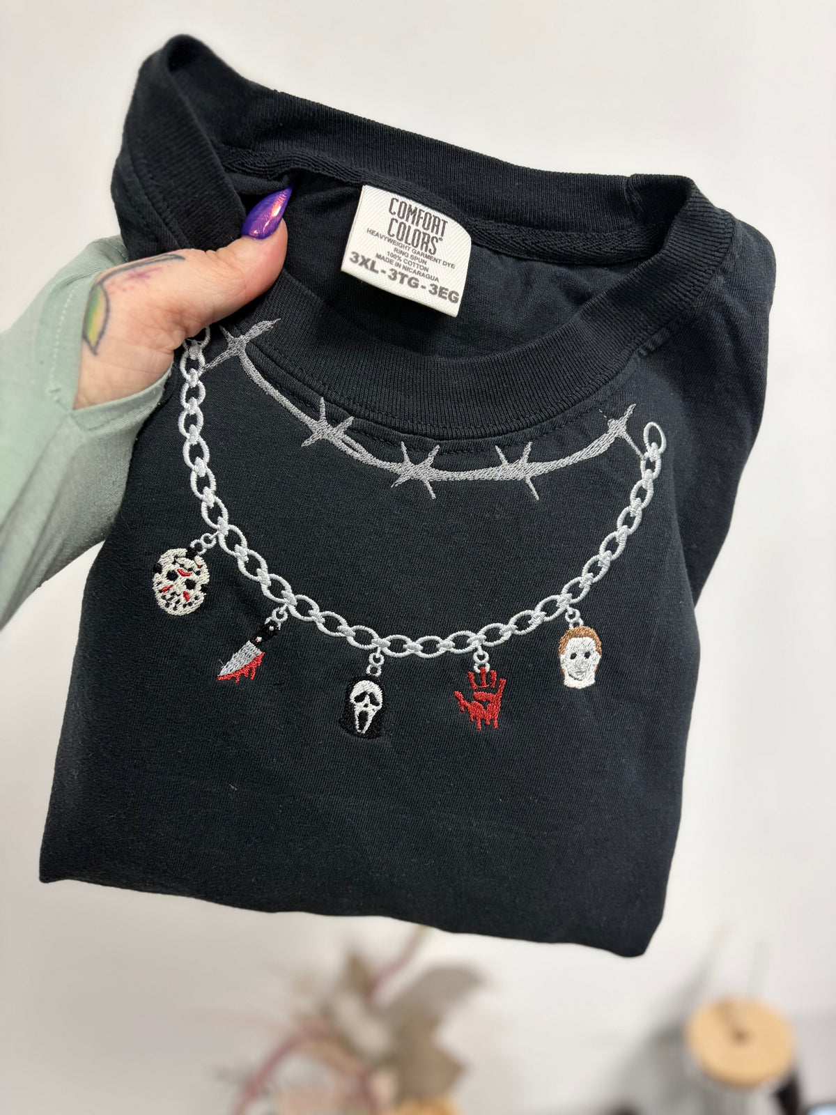 Horror Necklace Tshirt