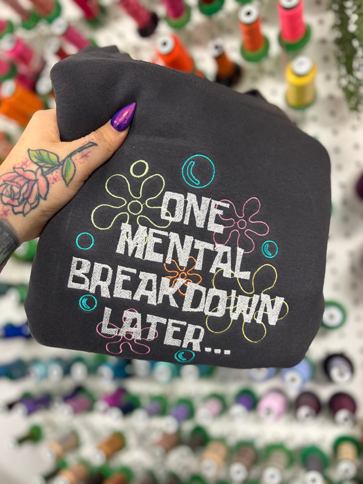 One Mental Breakdown Later Crewneck