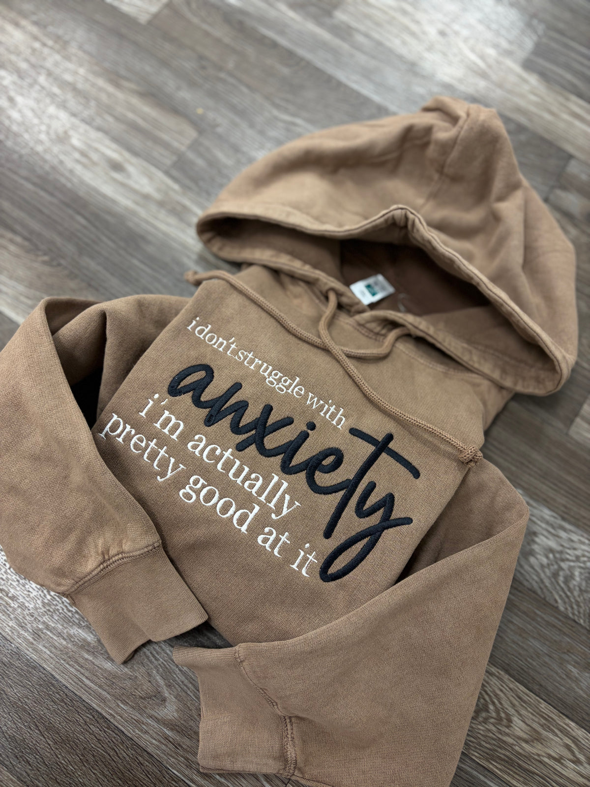 I Don't Struggle with Anxiety Hoodie