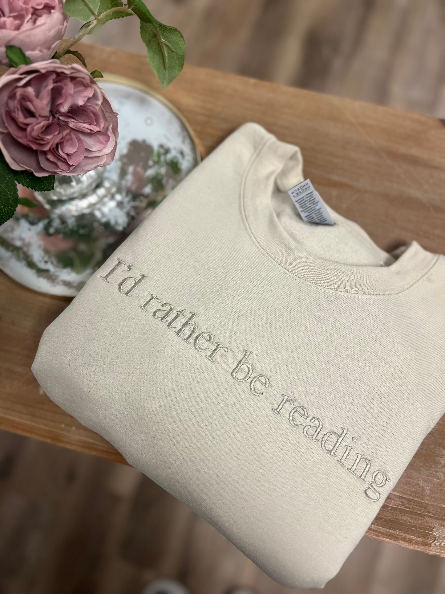 I'd Rather Be Reading Crewneck
