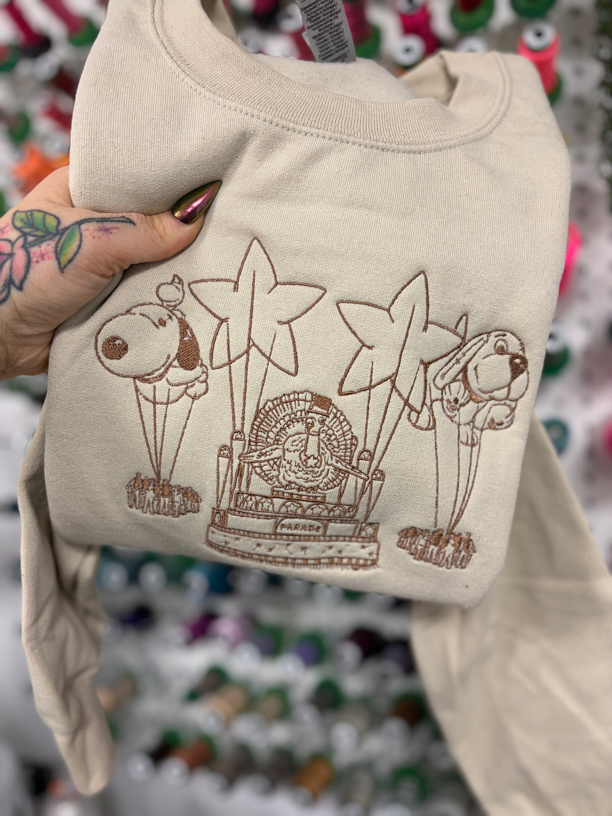 Thanksgiving Parade Gildan Crewneck